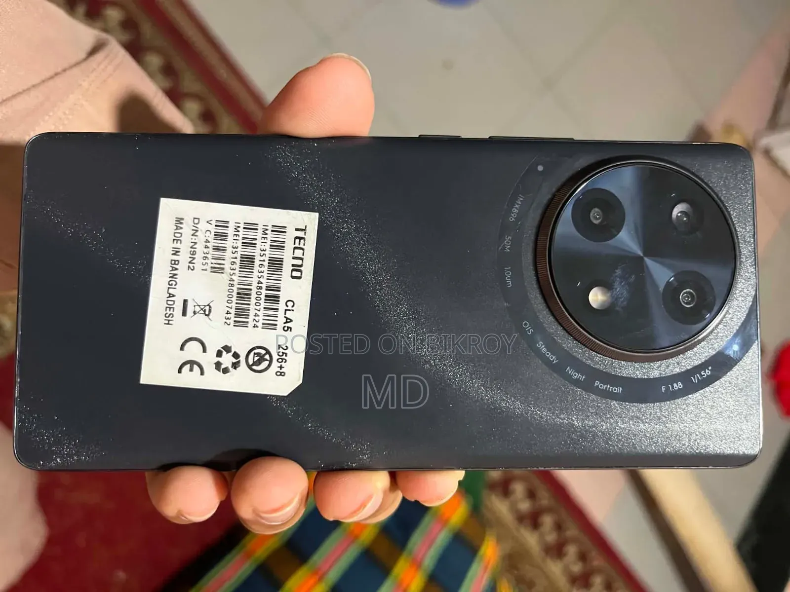 Tecno Camon 30S 256 GB Black