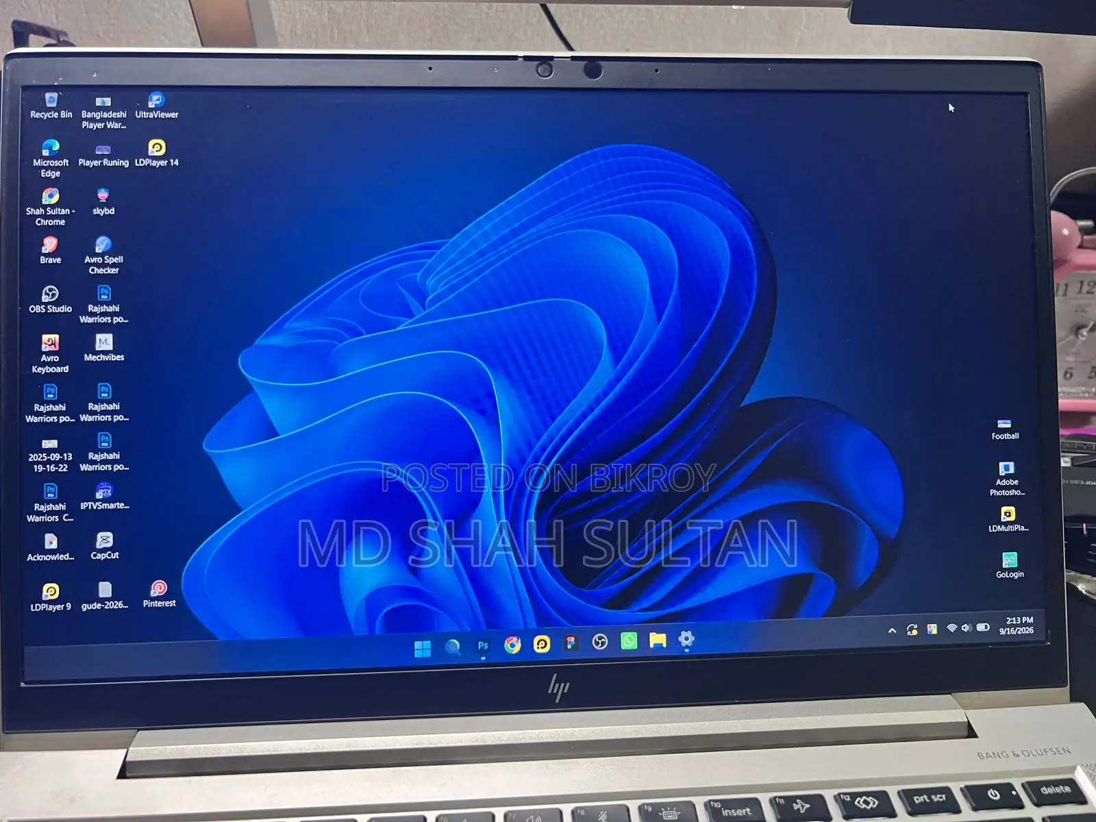 Laptop HP EliteBook 845 G8 16GB AMD Ryzen 5 SSD 512GB