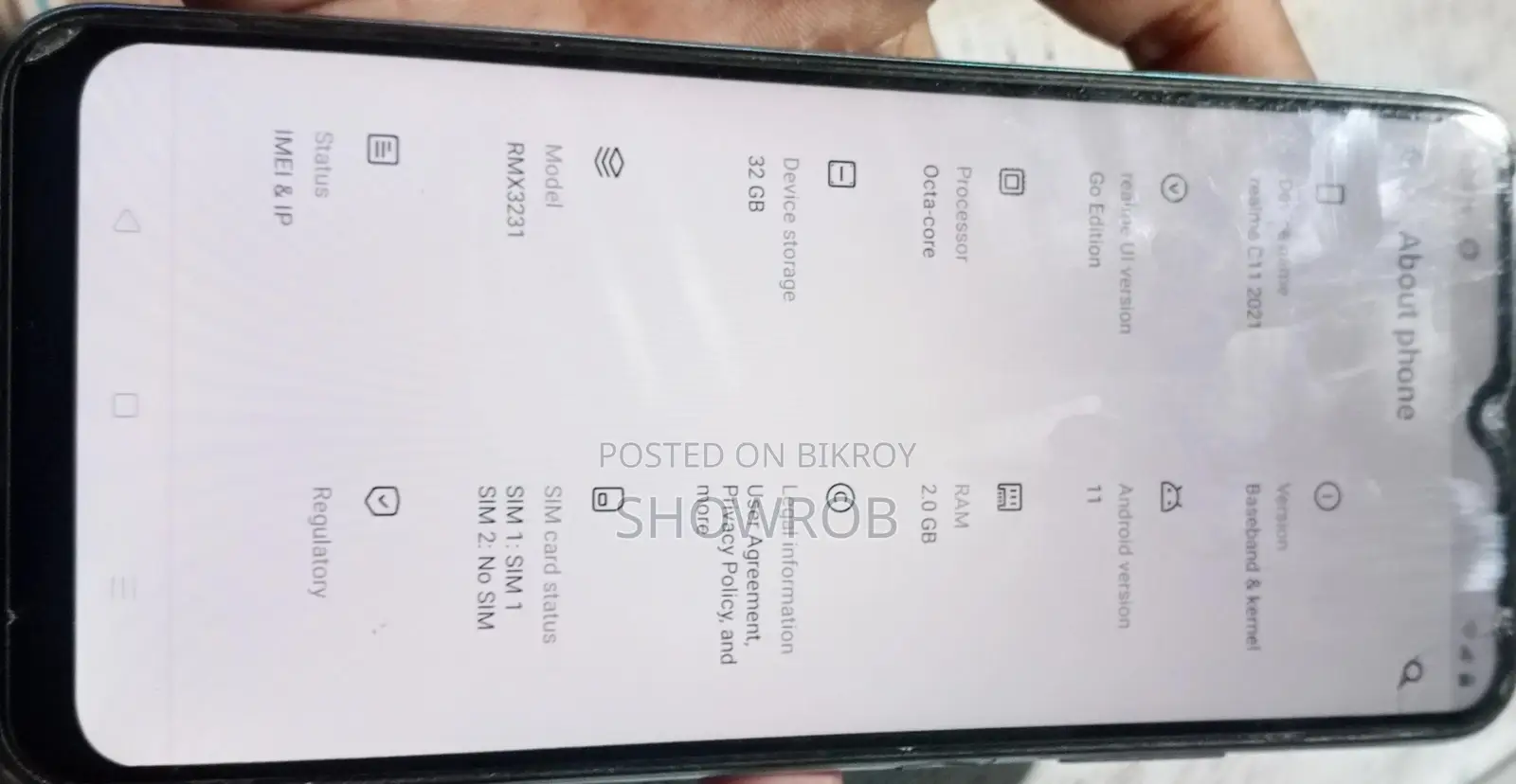 Realme C11 32 GB Blue