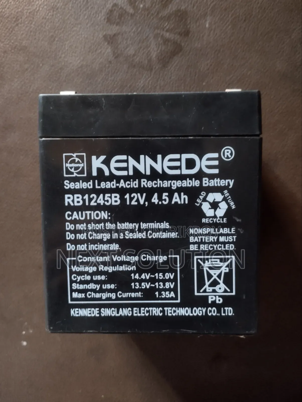 12v Battery + Smart Fast Charger for Sale