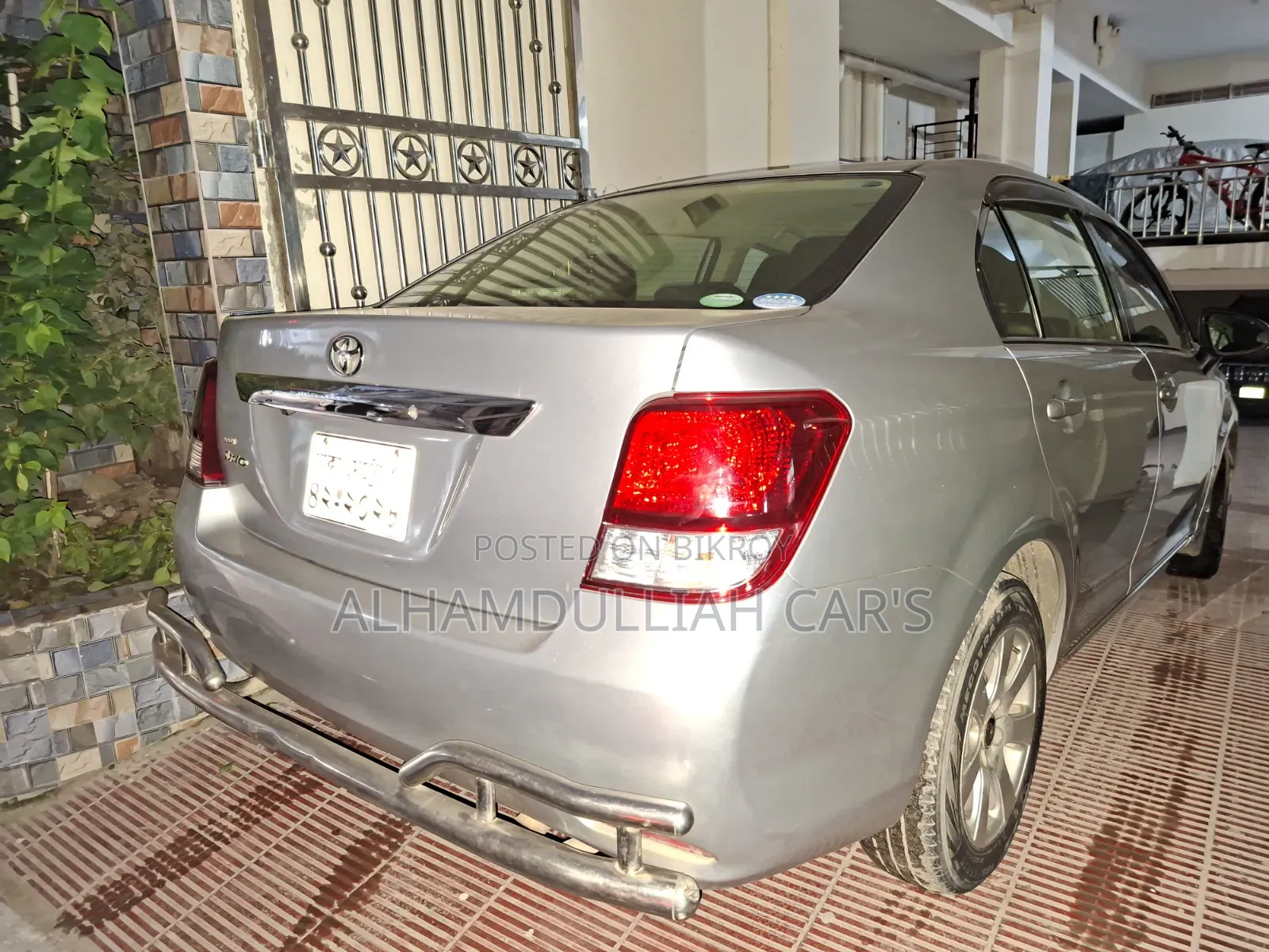 Toyota Axio 1.5 G Two-Wheel Drive 2014 Silver