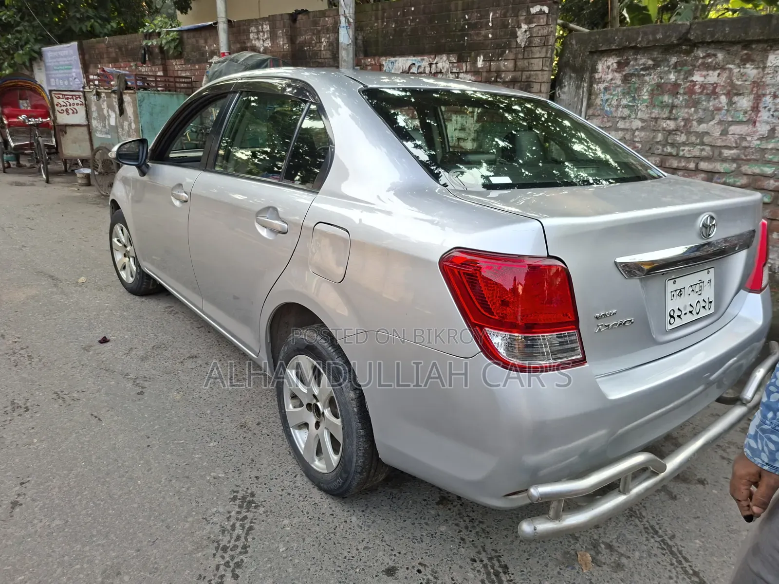 Toyota Axio 1.5 G Two-Wheel Drive 2014 Silver
