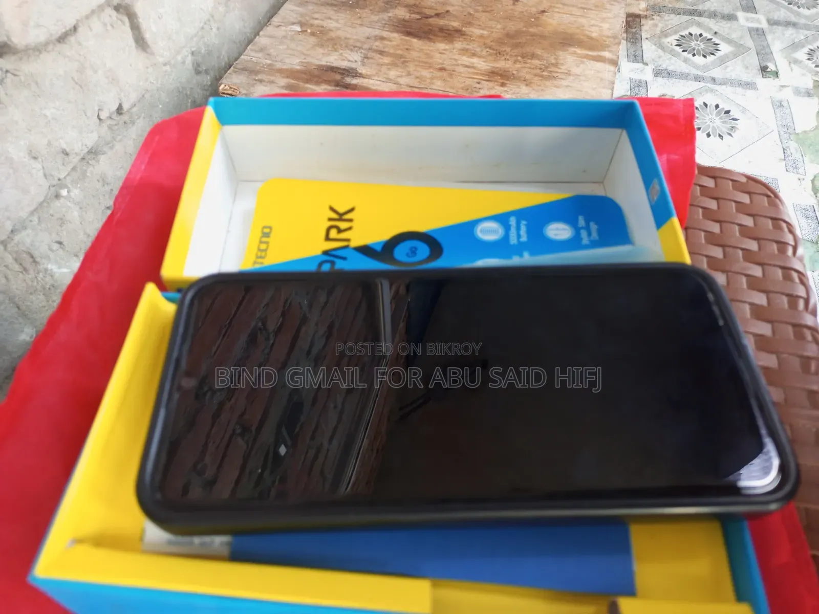 টেকনো স্পার্ক গো ৬৪ জিবি ব্ল্যাক