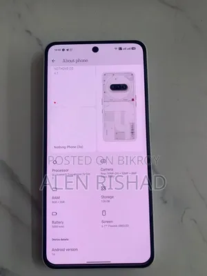 নাথিং ফোন ৩এ ১২৮ জিবি হোয়াইট