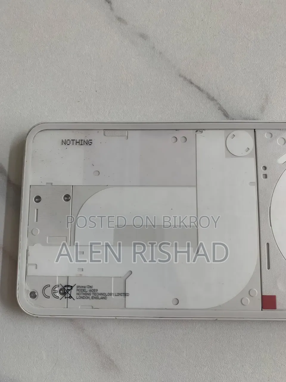 Nothing Phone 3a 128 GB White