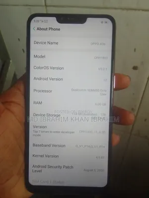 অপ্পো এ৩এস ২৫৬ জিবি রোজ গোল্ড
