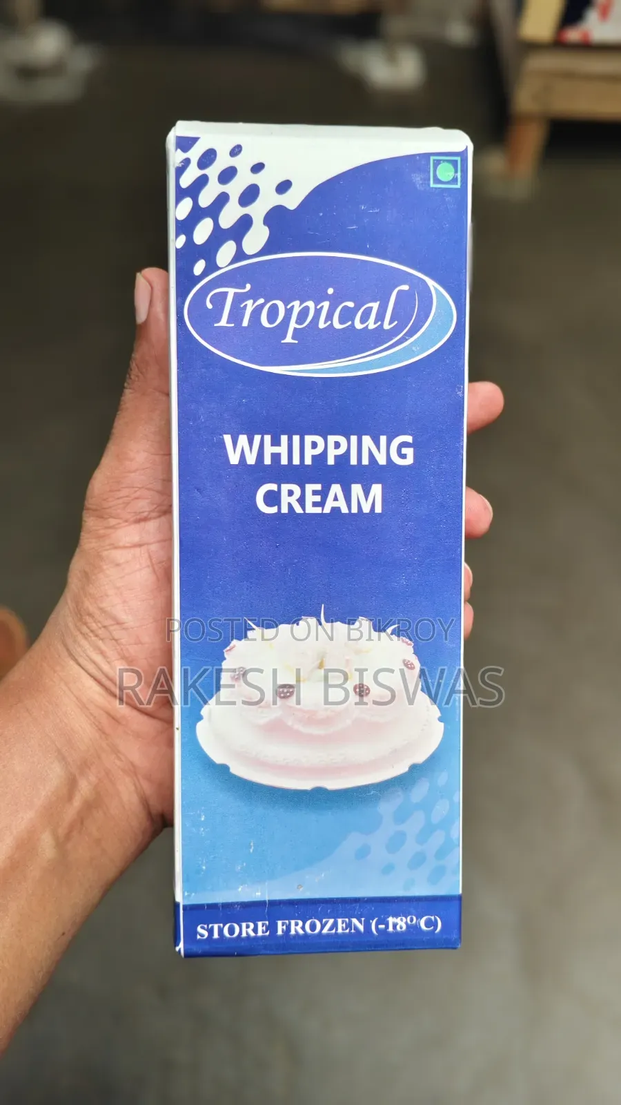 Tropical Whipping Cream 1KG - Whipping Cream (Batiaghata, Khulna)
