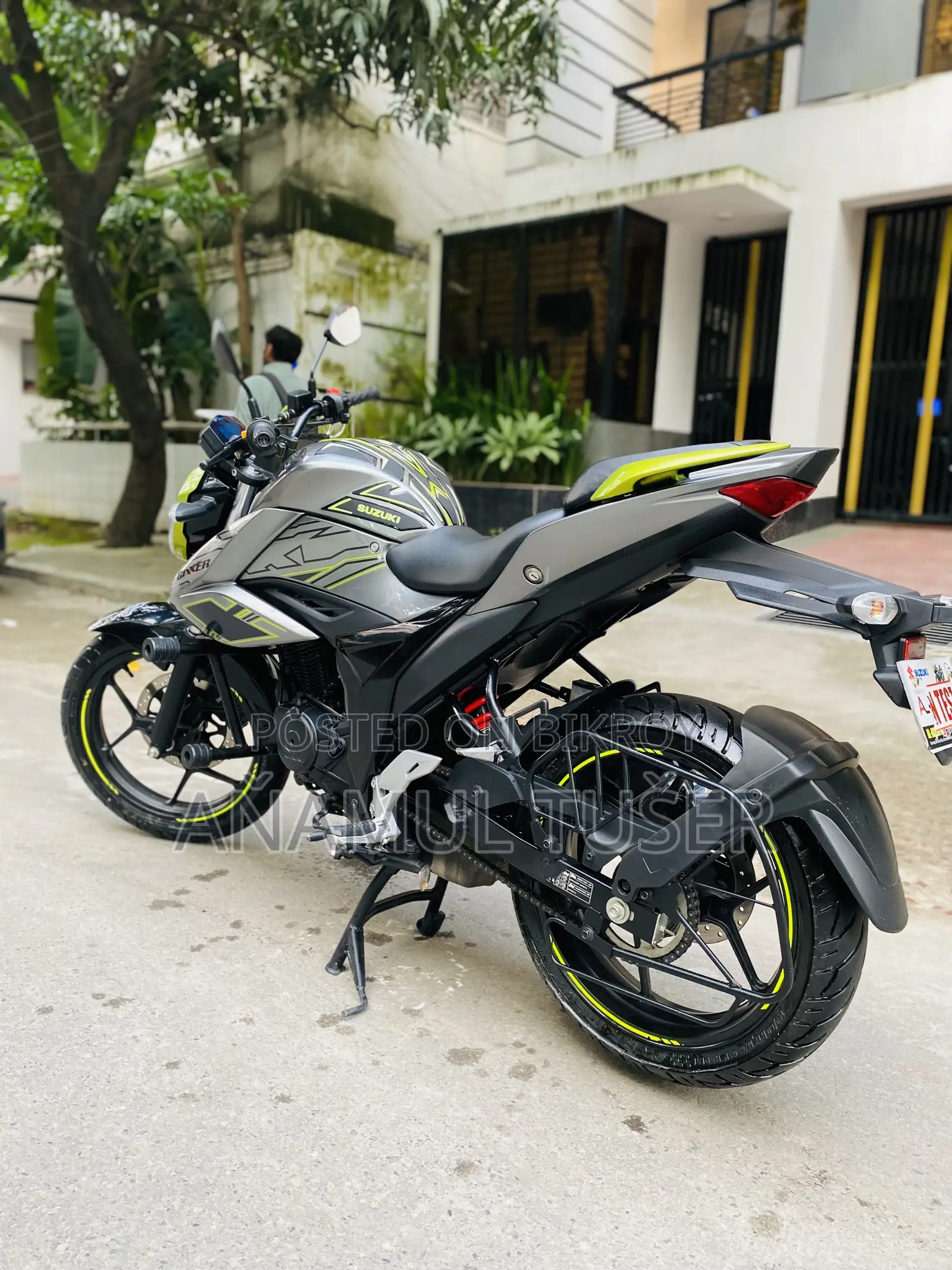 Suzuki Gixxer 2026 Gray