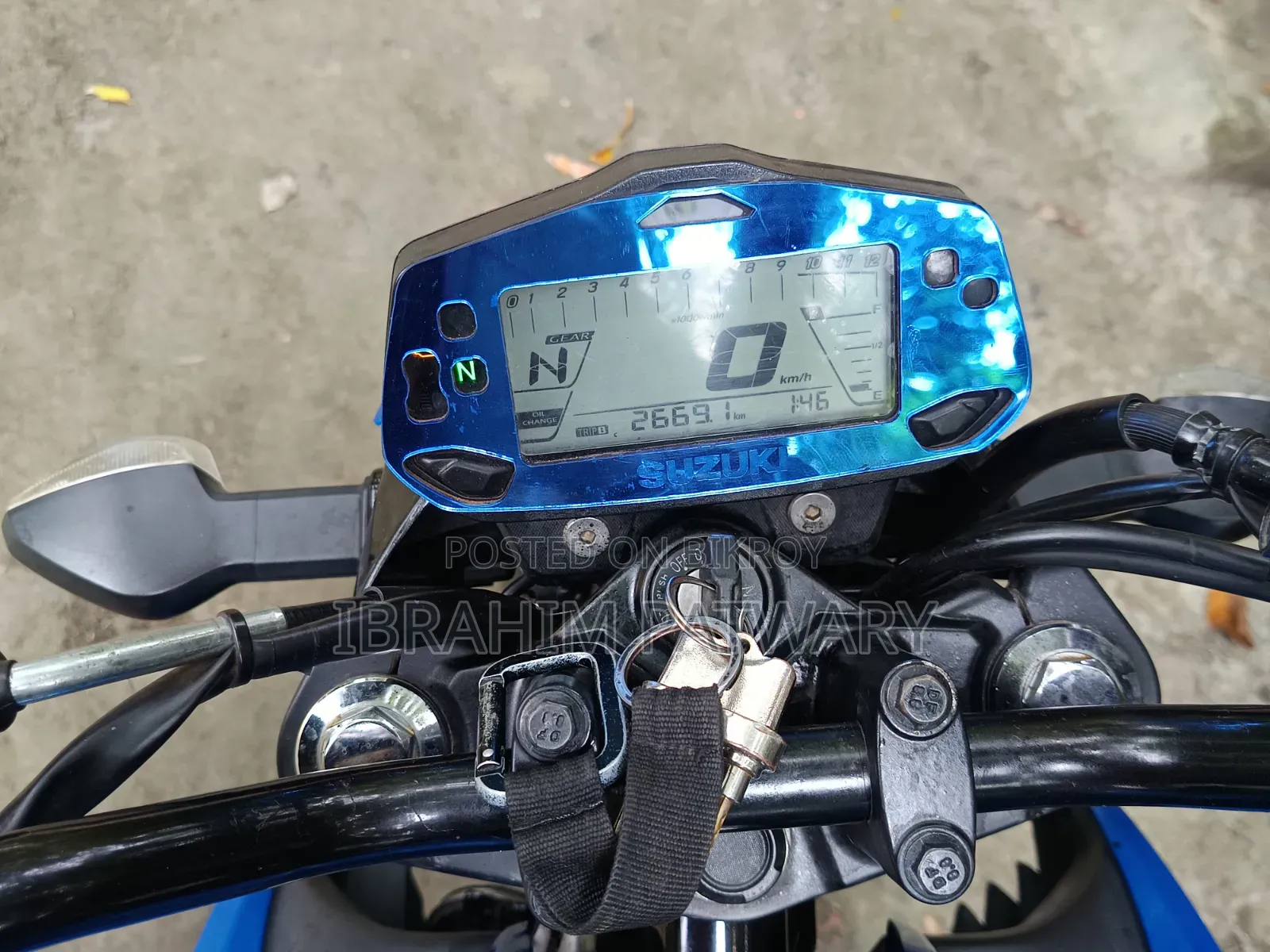 Suzuki Gixxer 2024 Blue