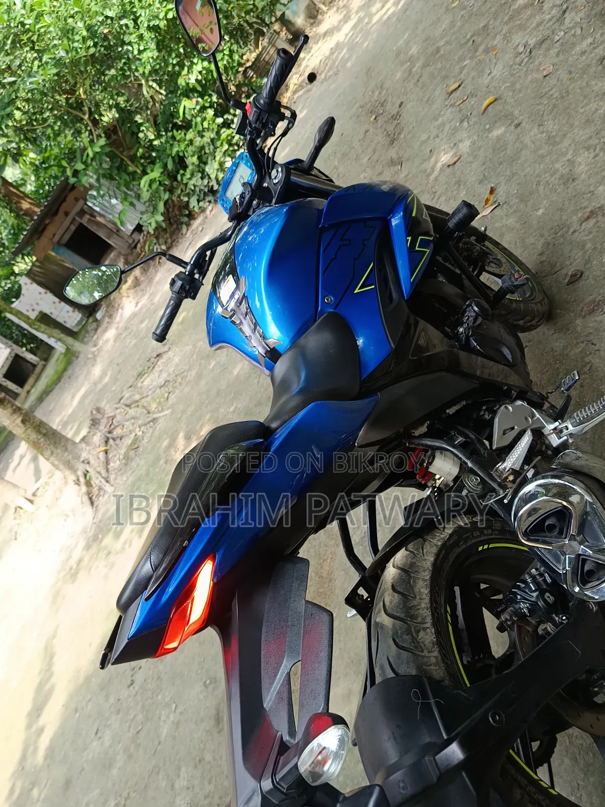 Suzuki Gixxer 2024 Blue