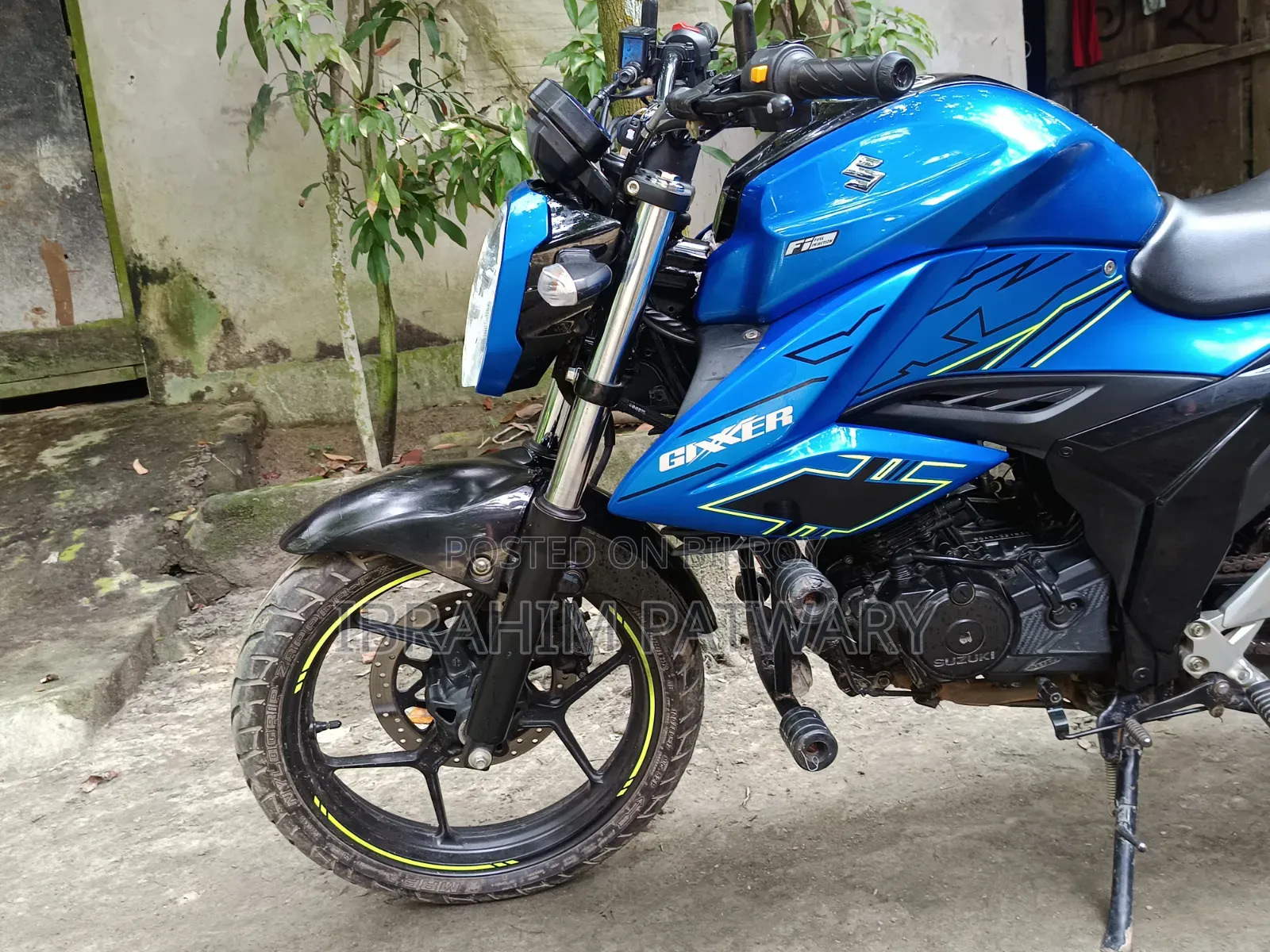 Suzuki Gixxer 2024 Blue