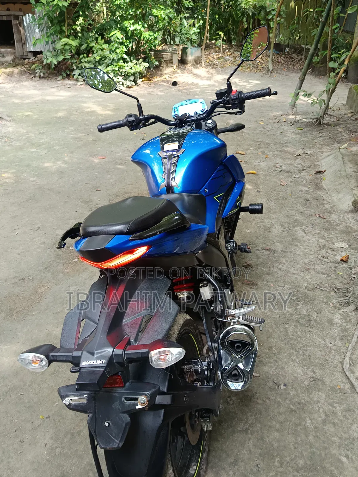 Suzuki Gixxer 2024 Blue