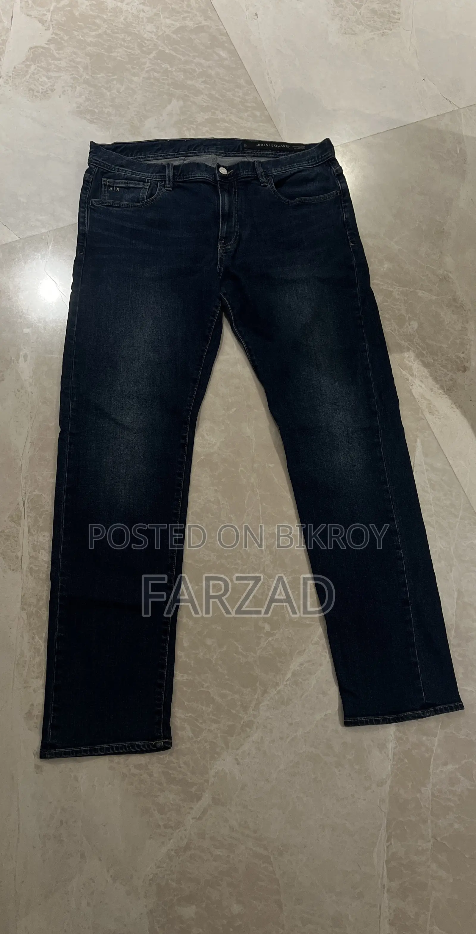 আর্মানি এক্সচেঞ্জ ডার্ক ব্লু জিন্স