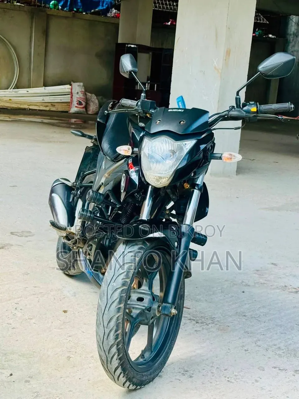 Suzuki Gixxer 2017 Black