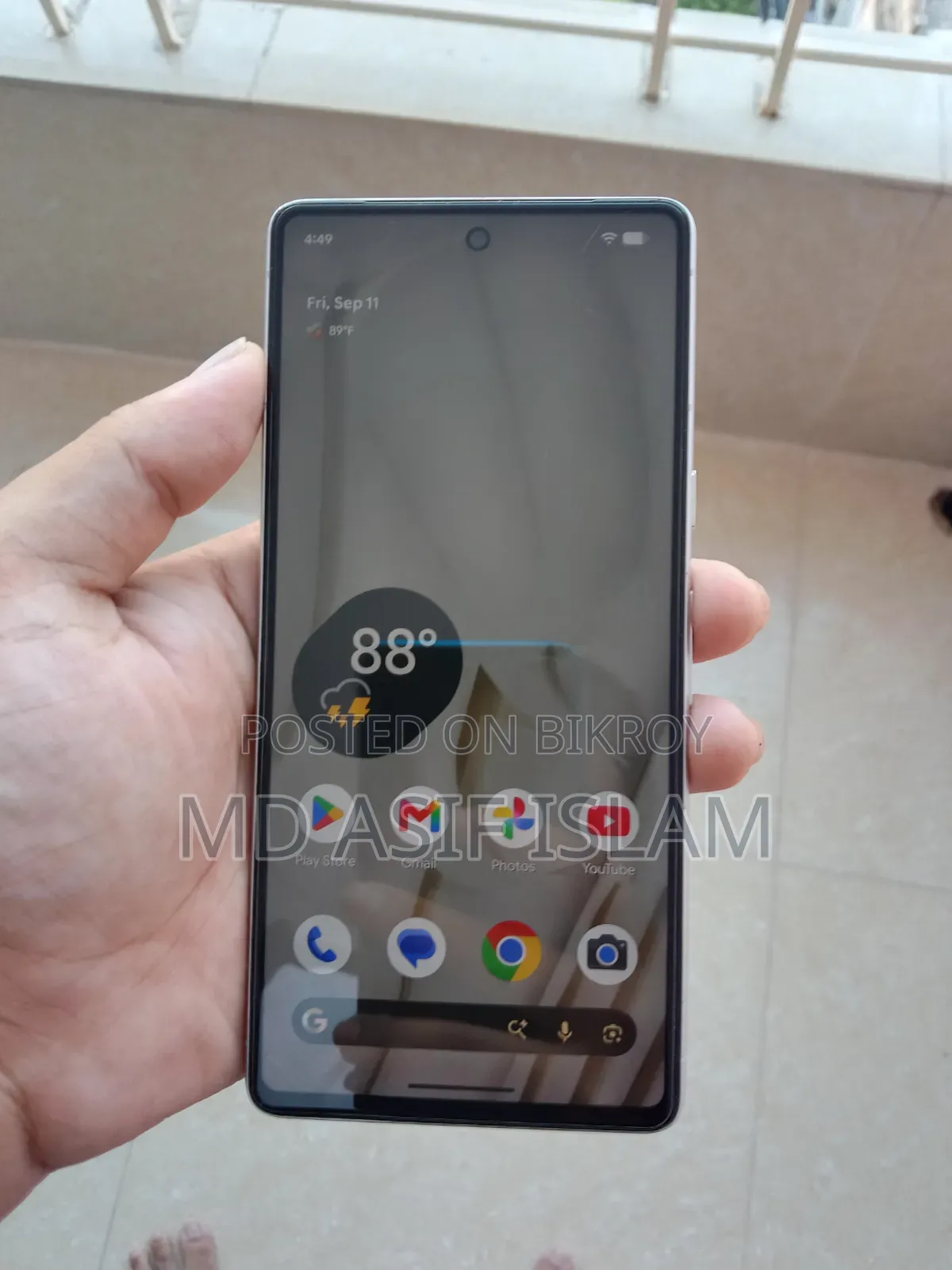 গুগল পিক্সেল ৭ ১২৮ জিবি হোয়াইট
