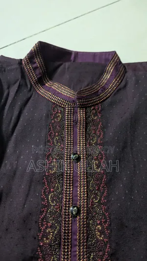 Maroon Panjabi
