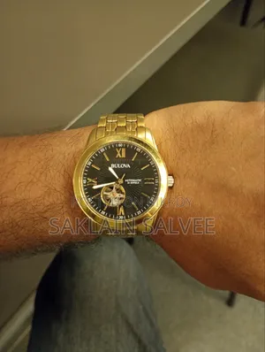 Bulova Men's Classic Automatic 21 Jewels Gold Stainless Steel Watch 42mm