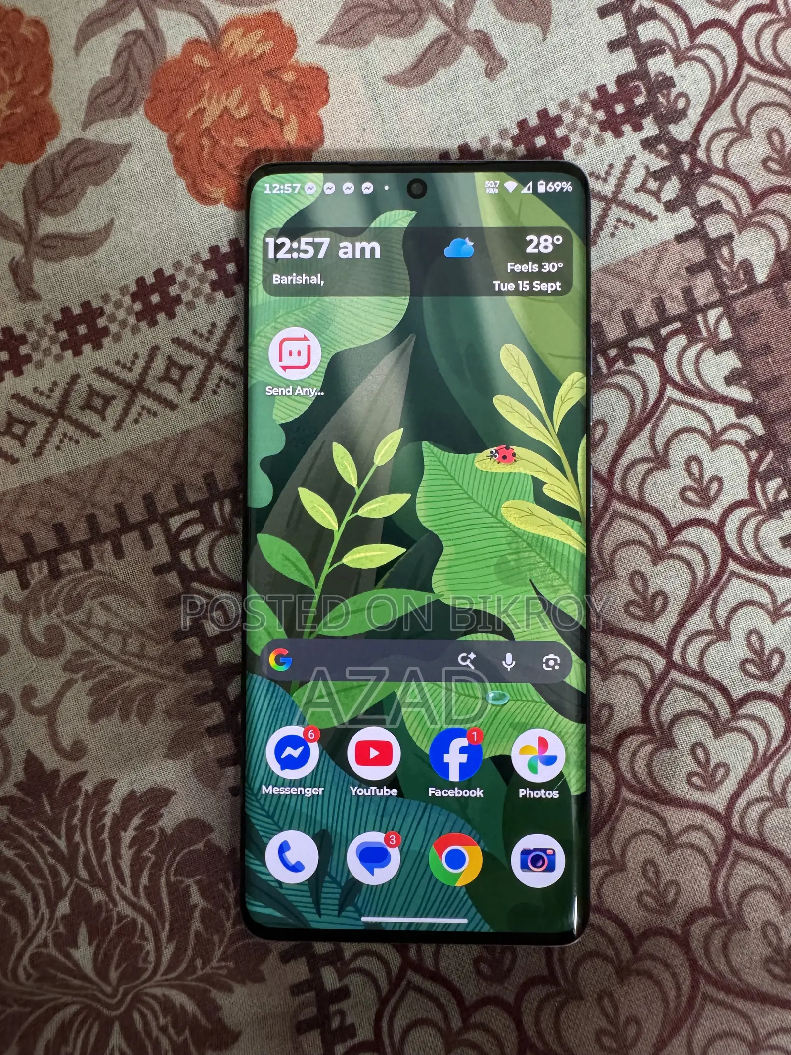 মোটর চলা এজ ৫০ প্রো ২৫৬ জিবি পার্পল