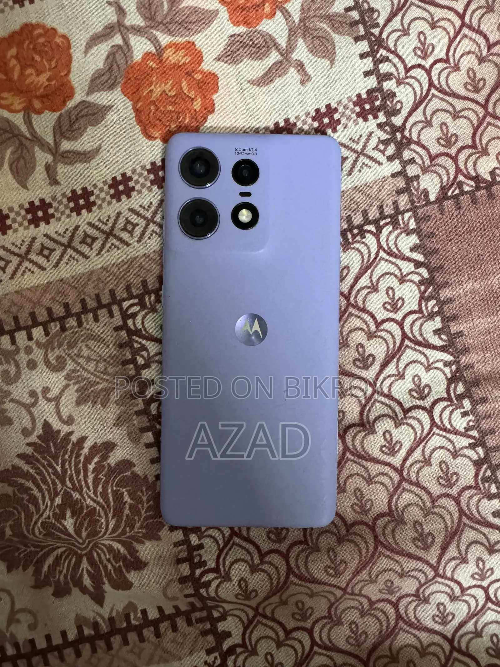 মোটর চলা এজ ৫০ প্রো ২৫৬ জিবি পার্পল