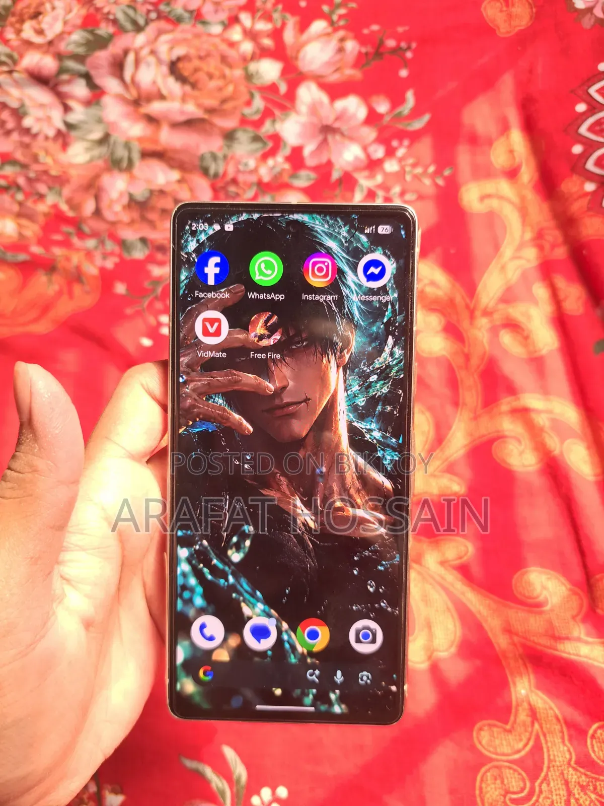 গুগল পিক্সেল ৭ ১২৮ জিবি হোয়াইট