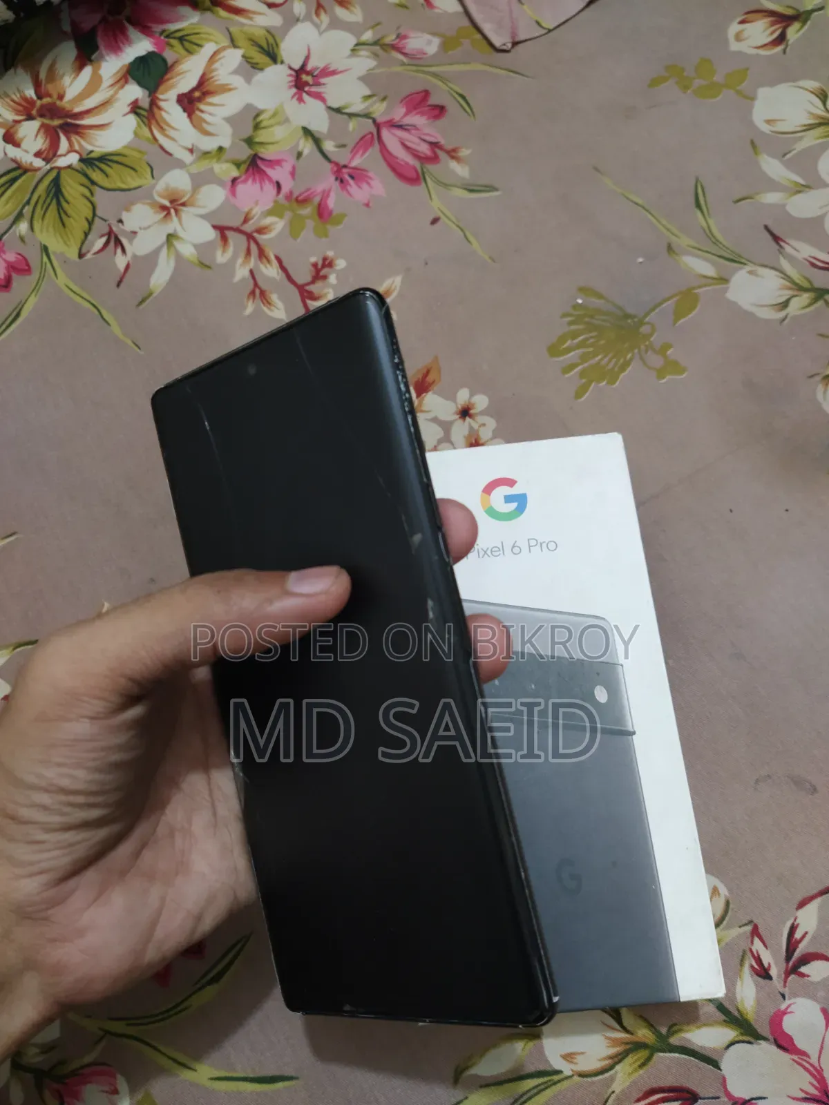 গুগল পিক্সেল ৬ প্রো ১২৮ জিবি ব্ল্যাক