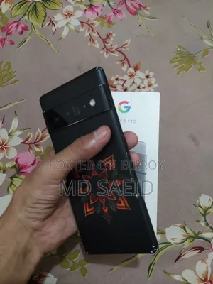 গুগল পিক্সেল ৬ প্রো ১২৮ জিবি ব্ল্যাক