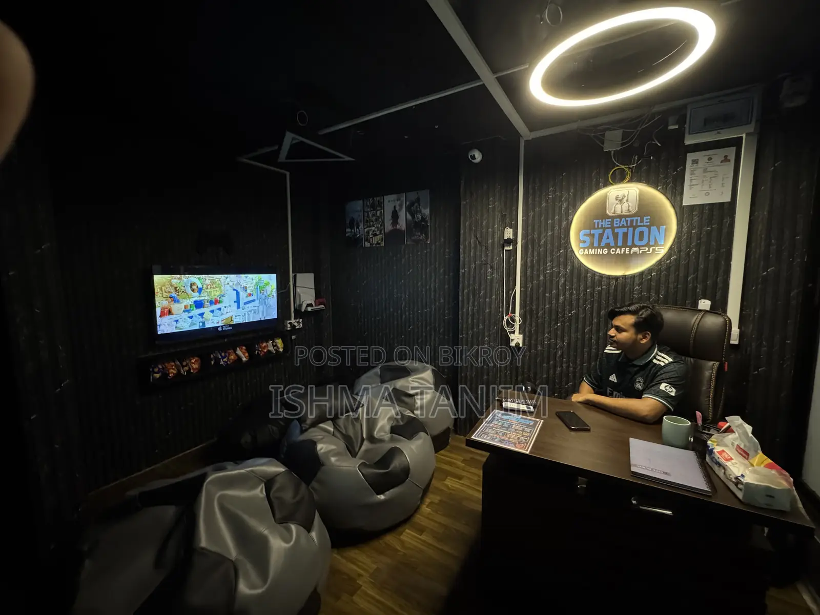 Need an Employee for My Gaming Cafe