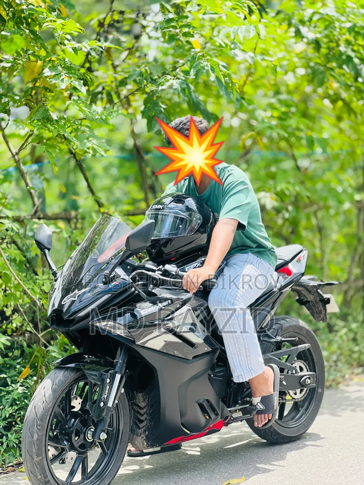 GPX GR200R Dacorsa2 2025 Black