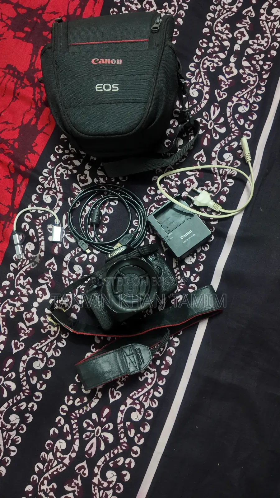 Canon 700d With Prime Lens