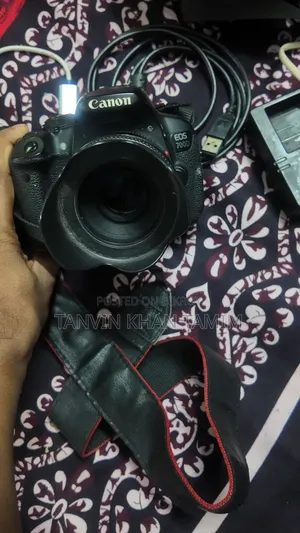 Canon 700d With Prime Lens