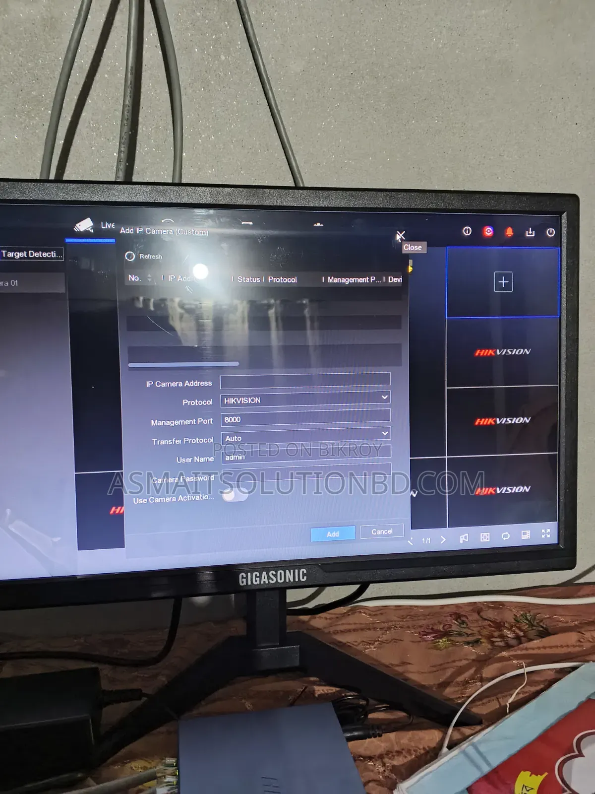Gigasonic 21inch Monitor for Sale