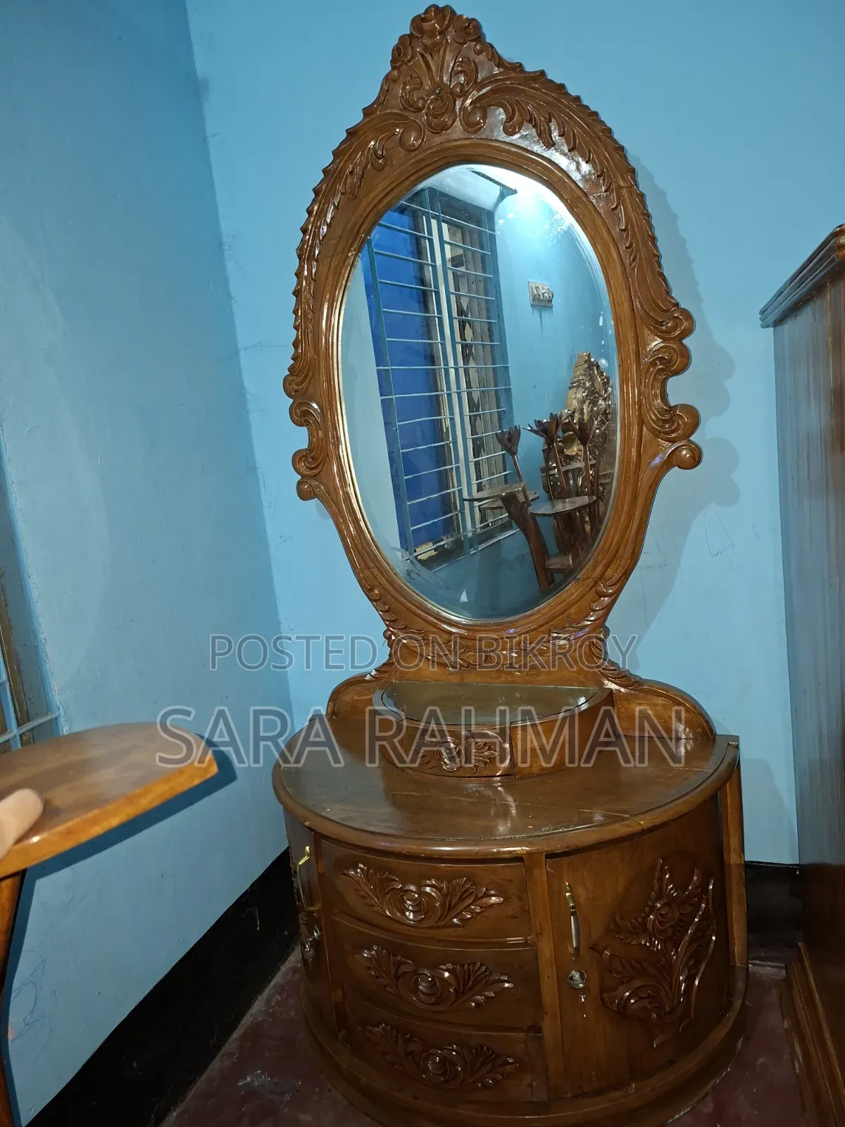 Premium Teak Wood Dressing Table for Sale