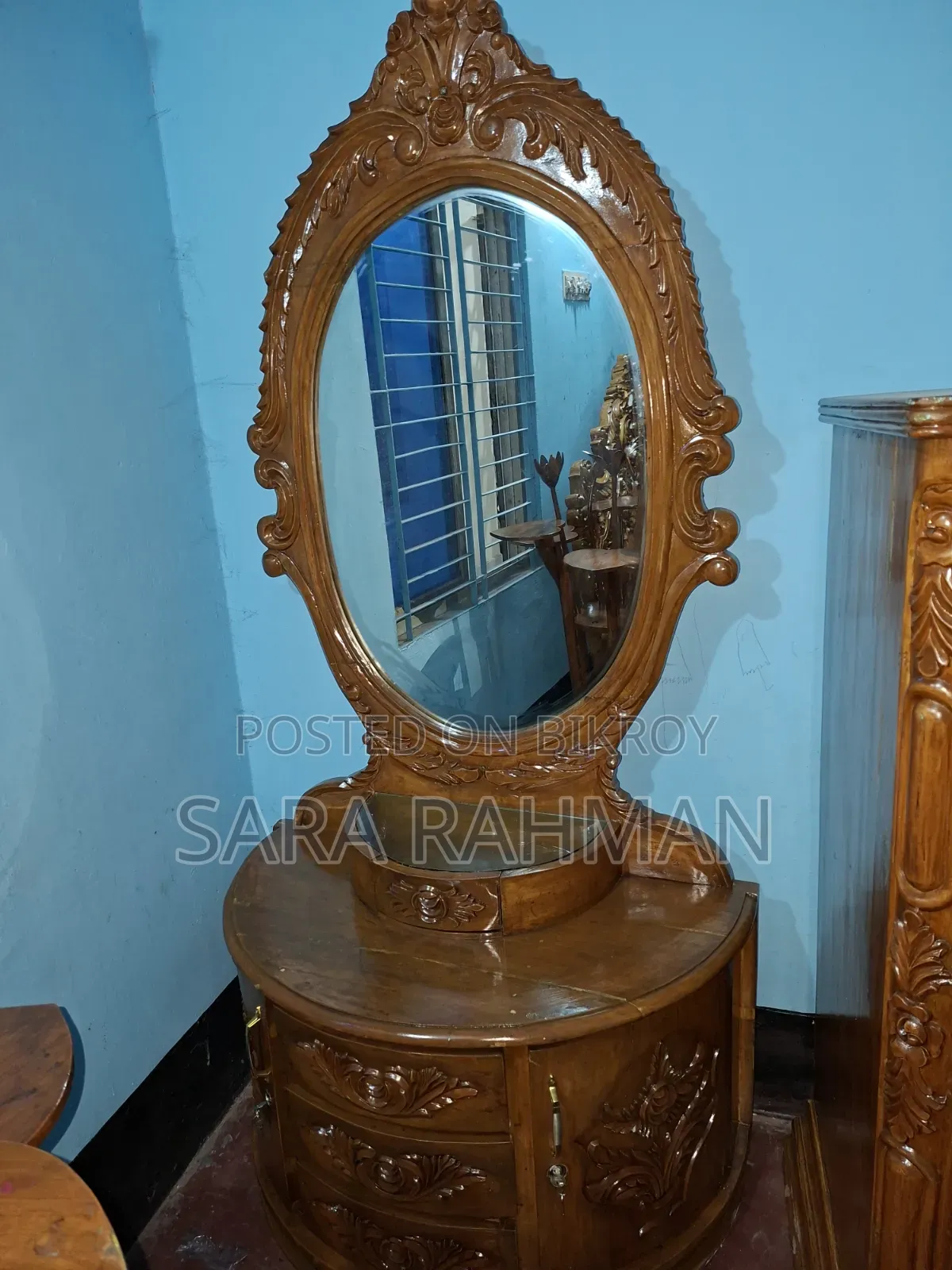 Premium Teak Wood Dressing Table for Sale