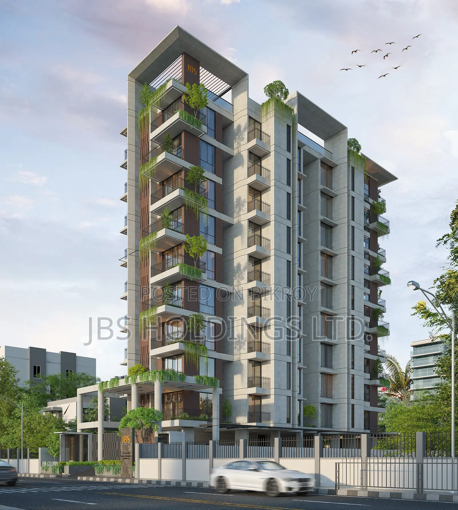 4 Bedroom Apartment in Jbs Glory, Basundhara for sale