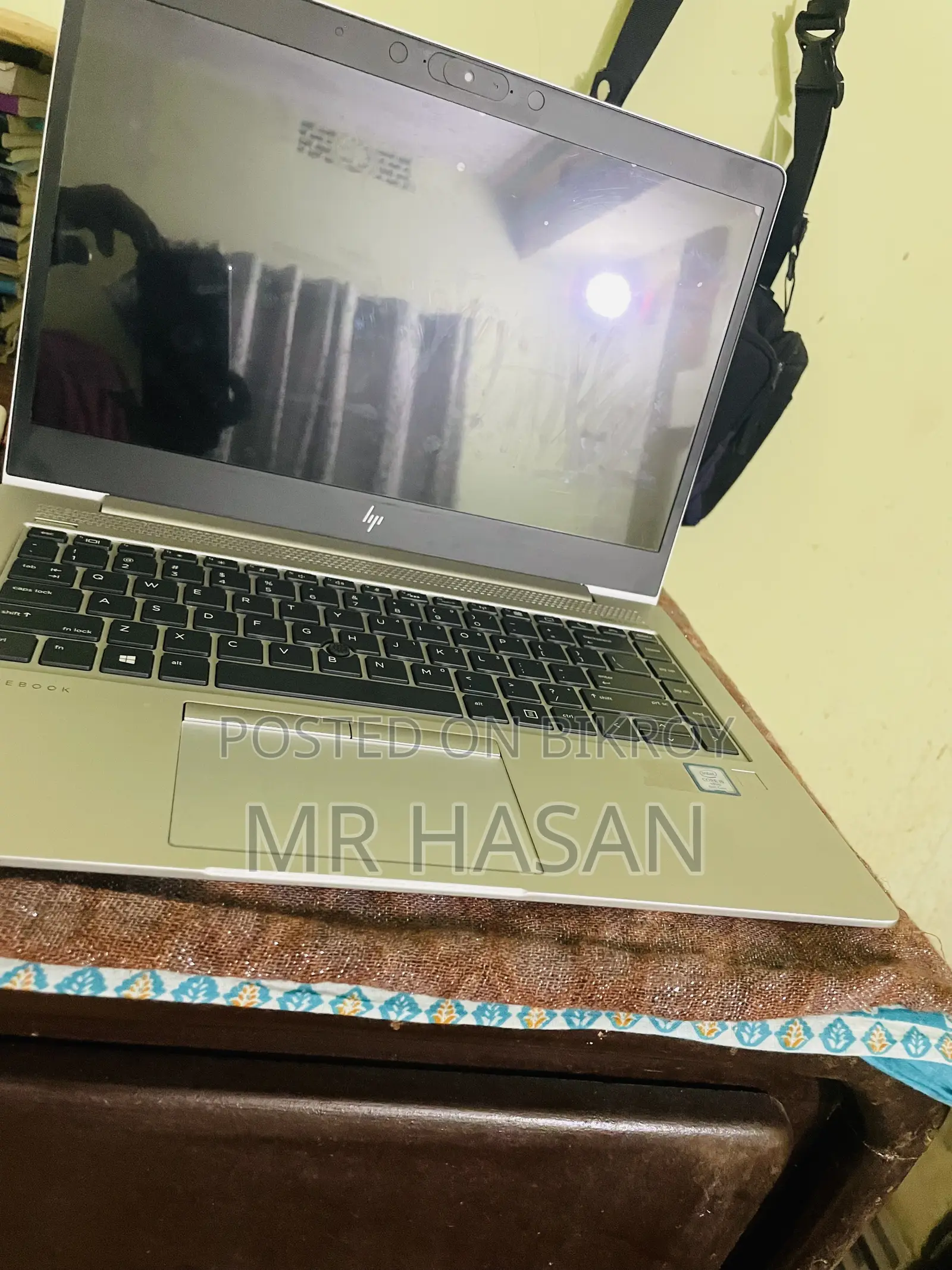 ল্যাপটপ এইচপি এলিটবুক ৮৪০ জি৬ ৮জিবি ইন্টেল কোর আই৫ এসএসডি ২৫৬জিবি