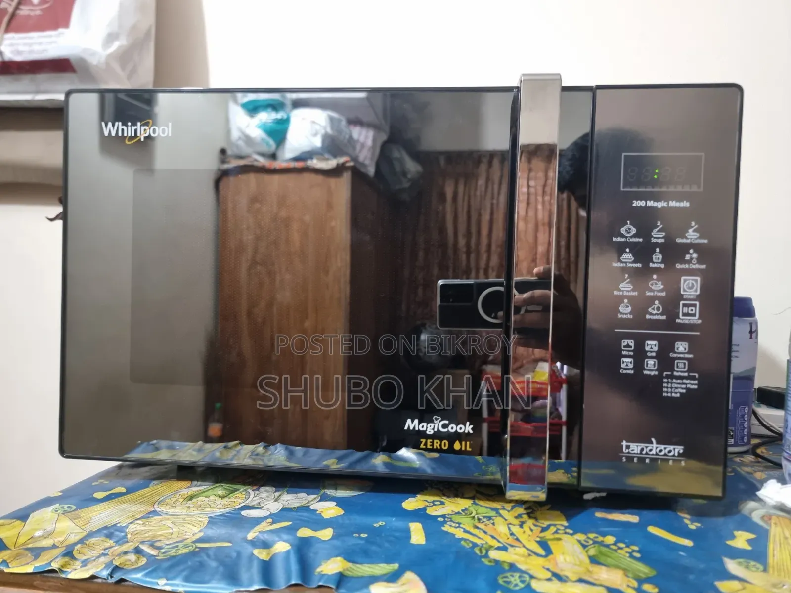 Whirlpool Magicook Convection Black Mirror 30l Microwave