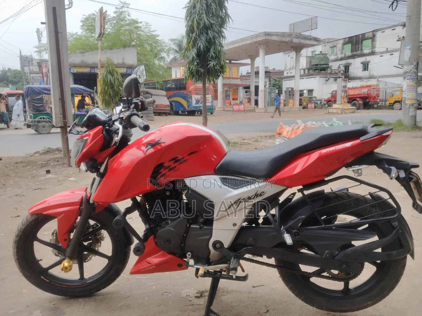 TVS Apache 160 4V 2020 Red
