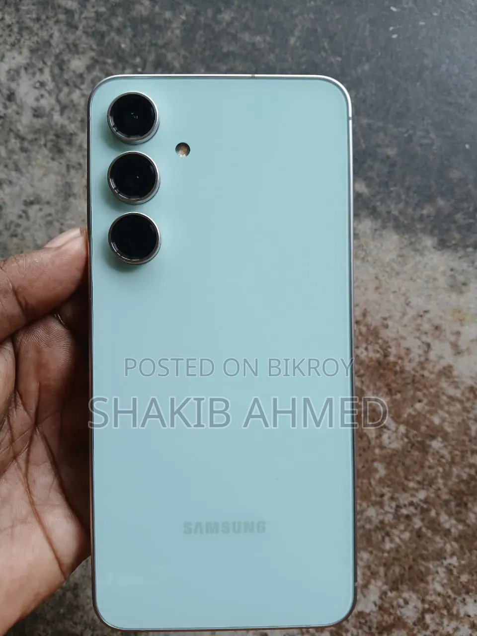 নতুন স্যামসাং গ্যালাক্সি এস২৪ এফই ১২৮ জিবি গ্রাফাইট