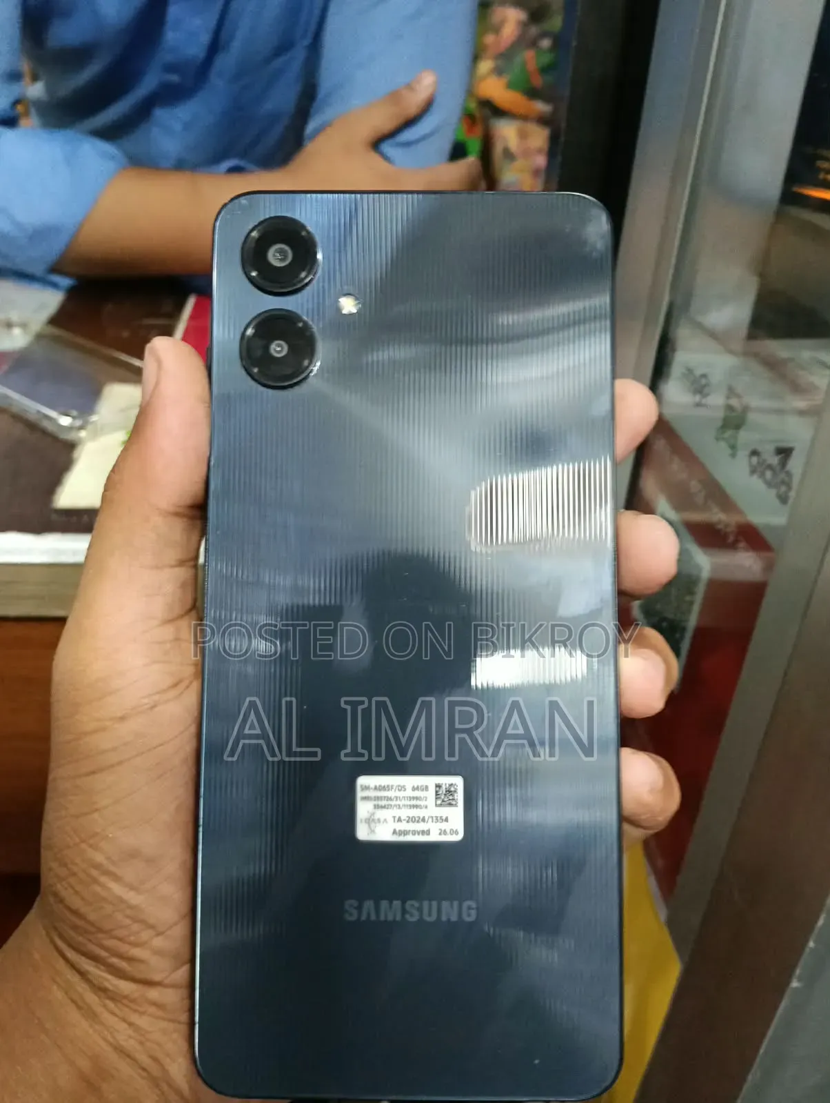 স্যামসাং গ্যালাক্সি এ০৬ ৬৪ জিবি ব্ল্যাক