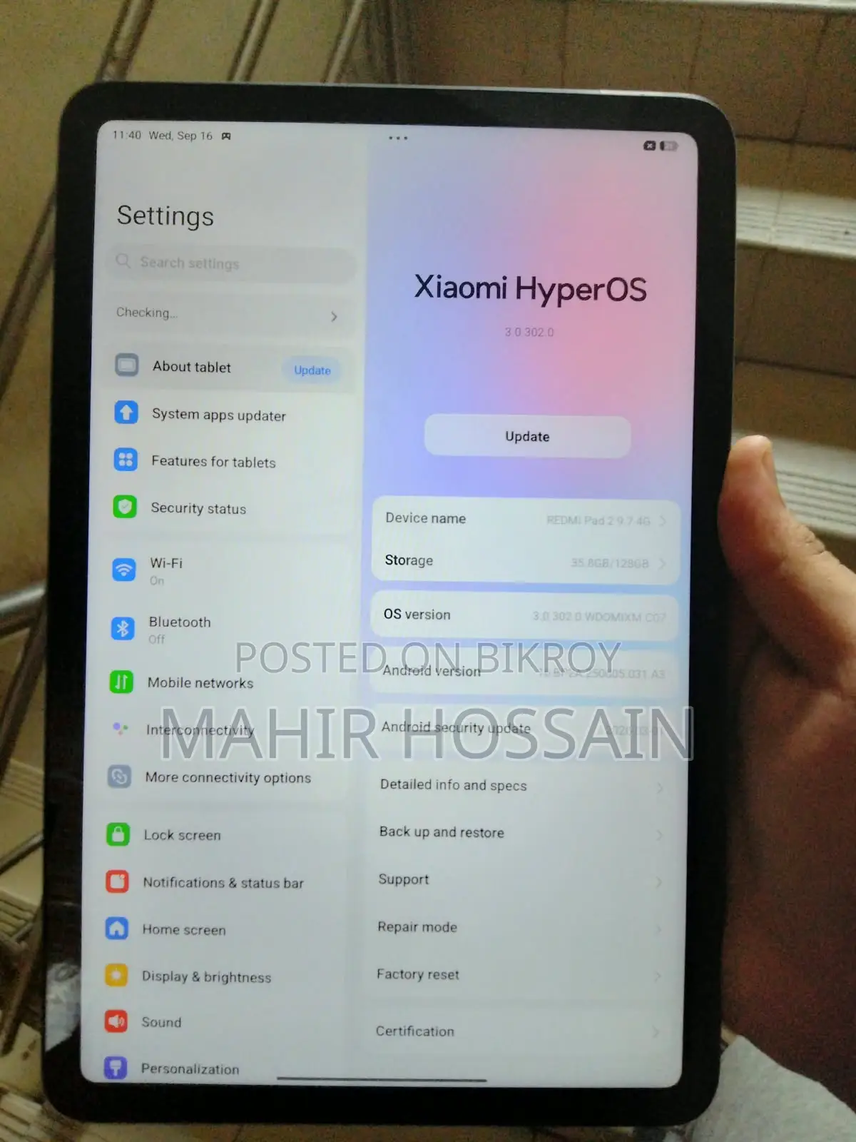 New Xiaomi Redmi Pad SE 8.7 128 GB Silver