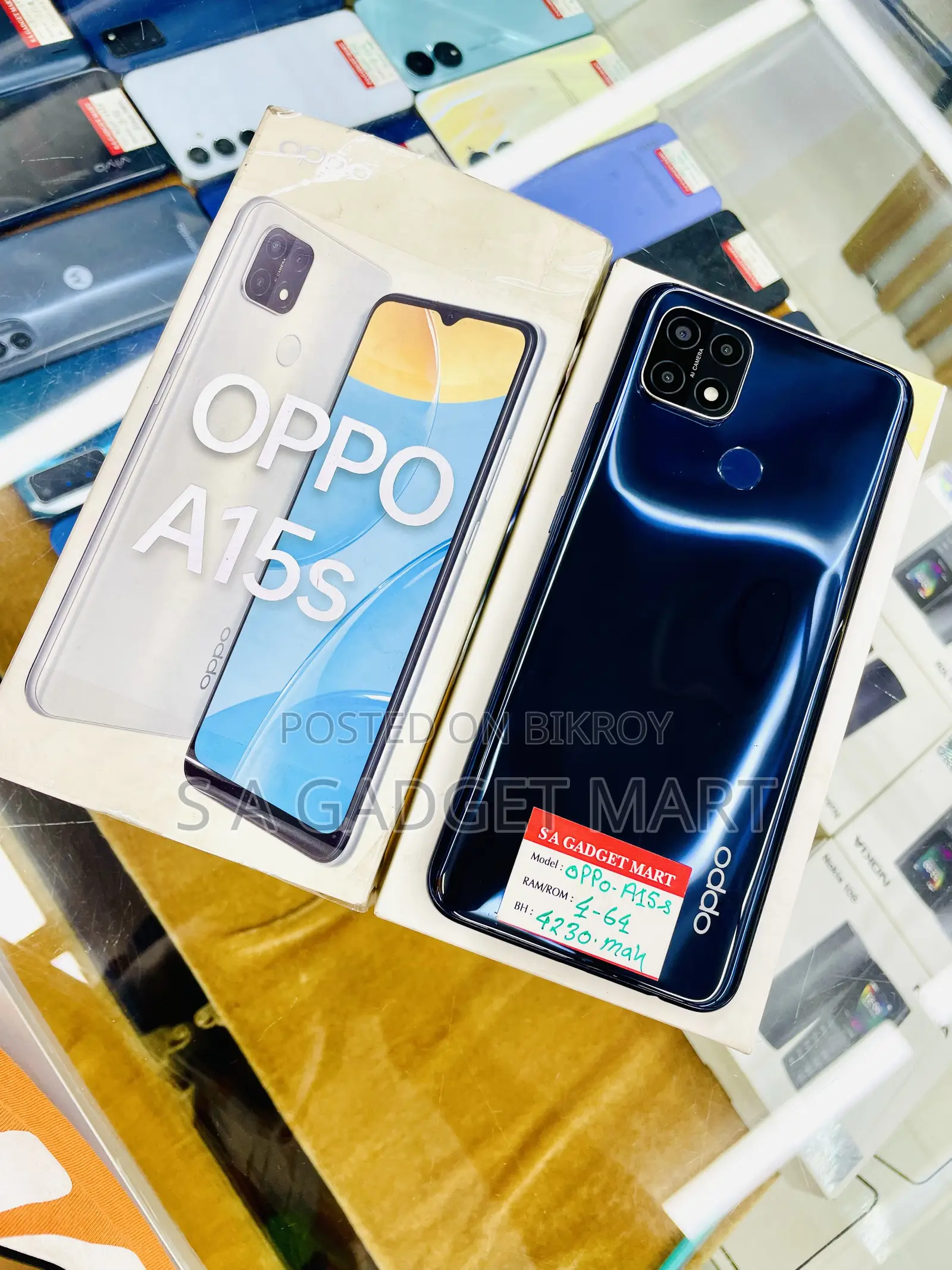 Oppo A15s 64 GB Black