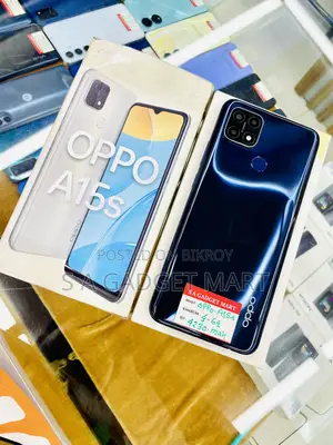 Oppo A15s 64 GB Black