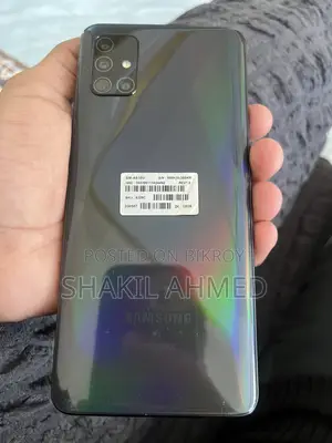 স্যামসাং গ্যালাক্সি এ৫১ ৫জি ১২৮ জিবি কালো
