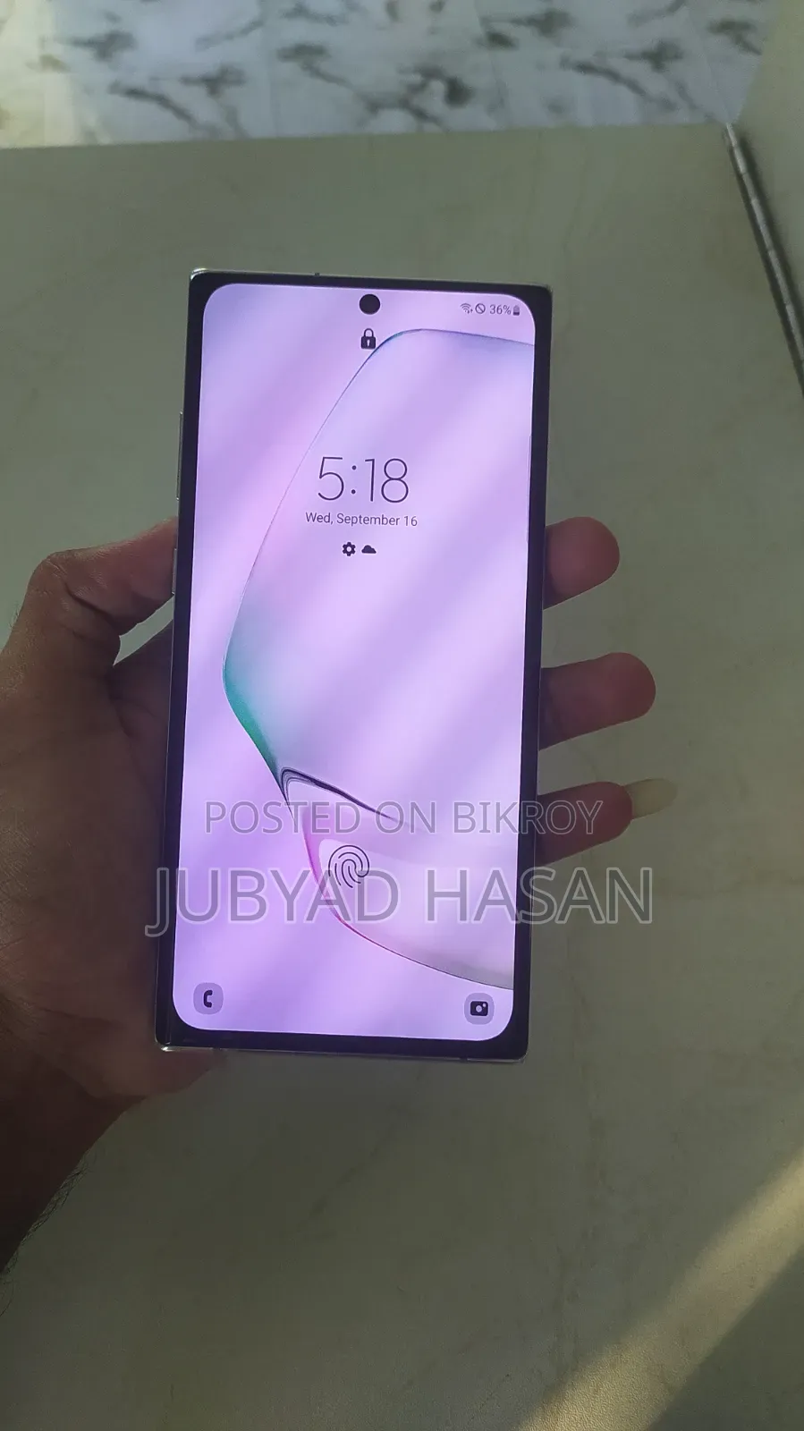 স্যামসাং গ্যালাক্সি নোট ১০ প্লাস ২৫৬ জিবি ব্লু