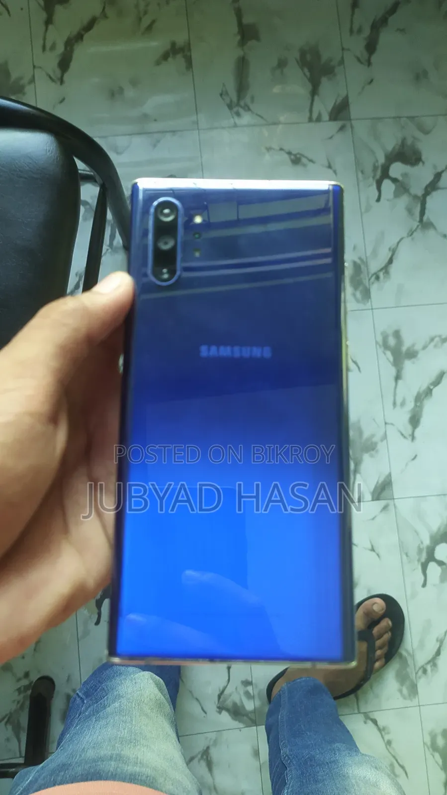 স্যামসাং গ্যালাক্সি নোট ১০ প্লাস ২৫৬ জিবি ব্লু