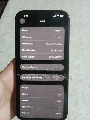 Apple iPhone 13 Pro Max 256 GB Blue