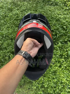 Areostar Helmet Red Black Colour Size L