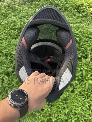 Areostar Helmet Red Black Colour Size L