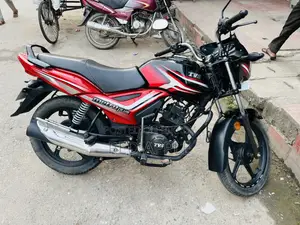 TVS Metro Plus 2024 Red