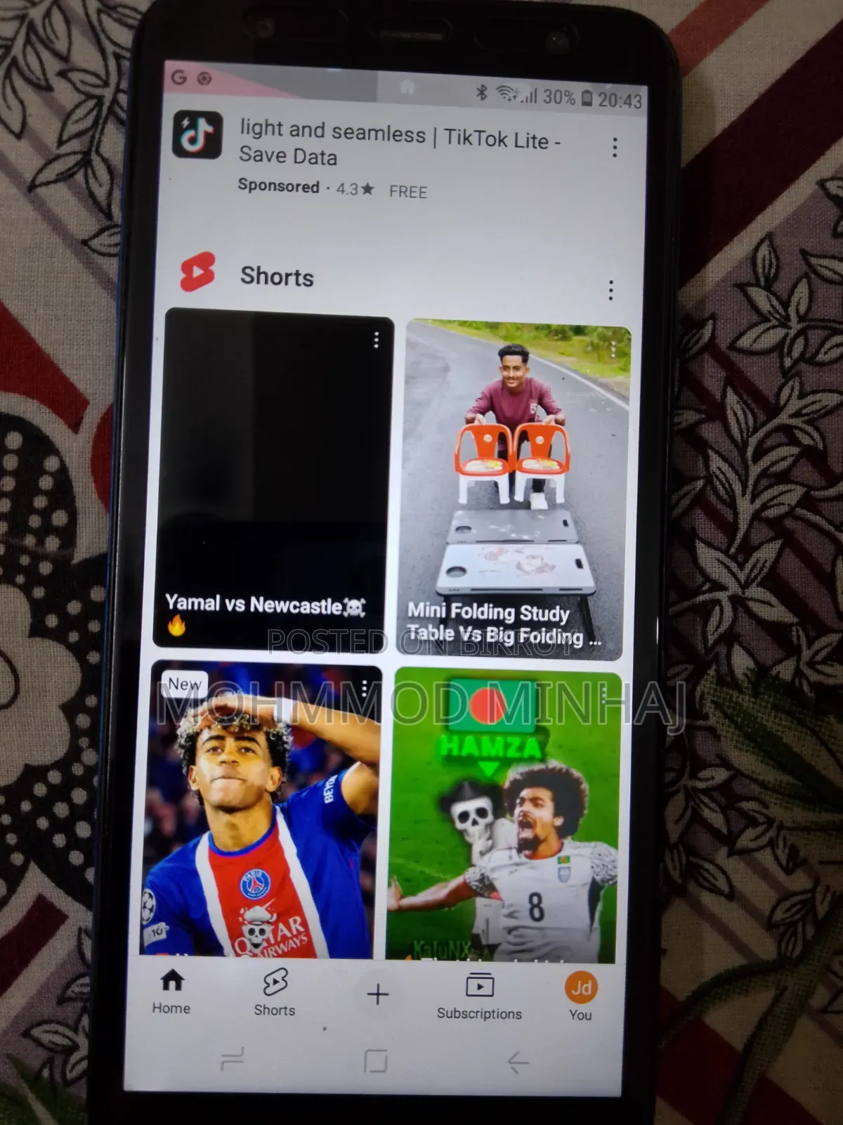 স্যামসাং গ্যালাক্সি জে৪ কোর ১৬ জিবি ব্লু